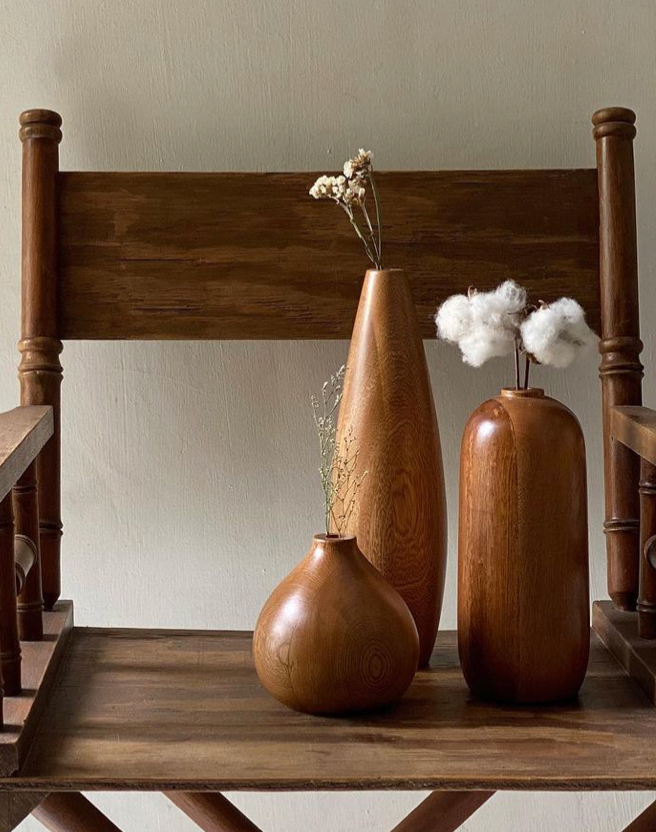 Florero Almendra