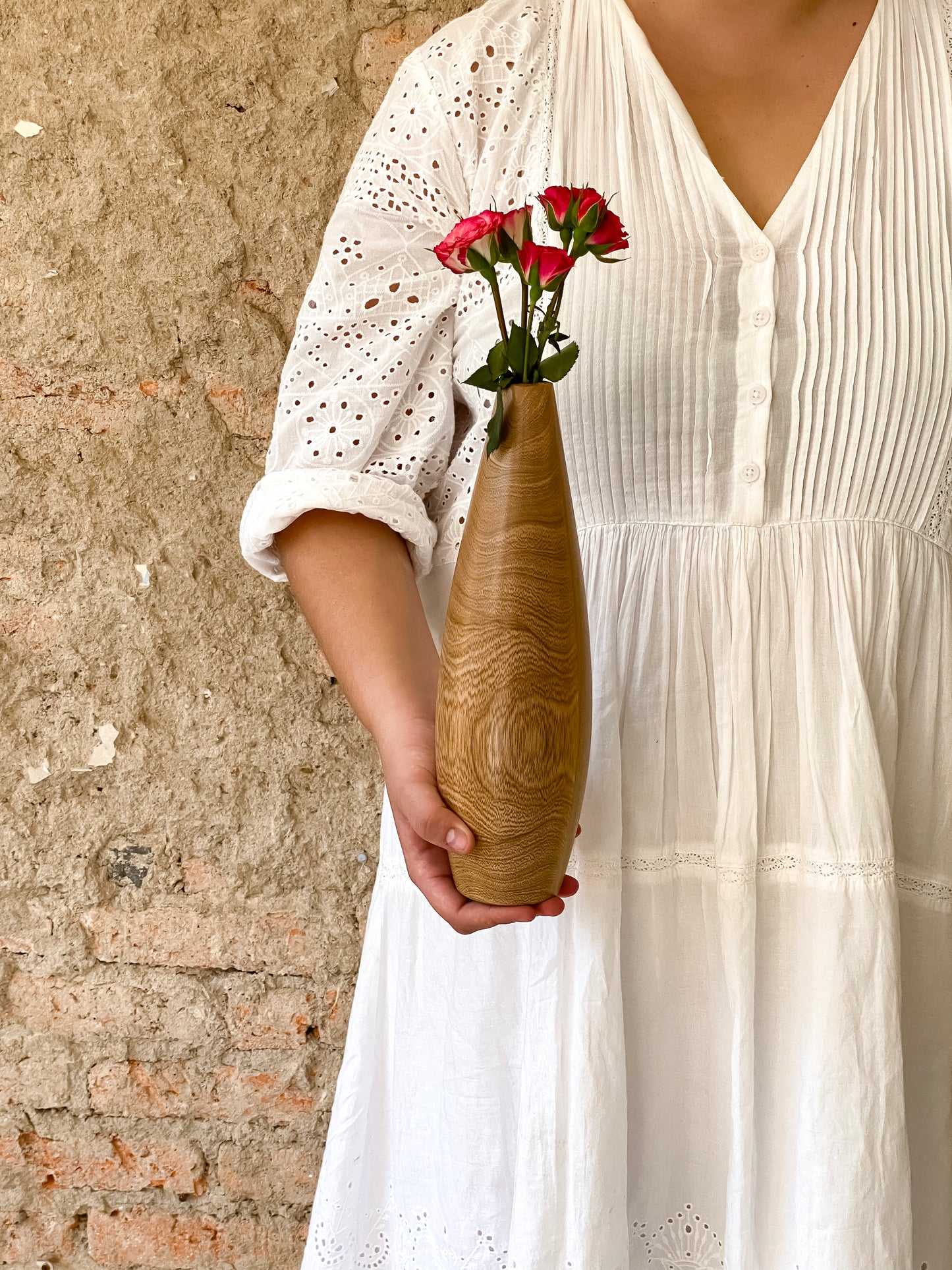 Florero Almendra